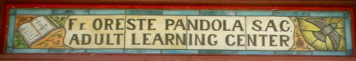 Pandola Learning Center Stained Glass